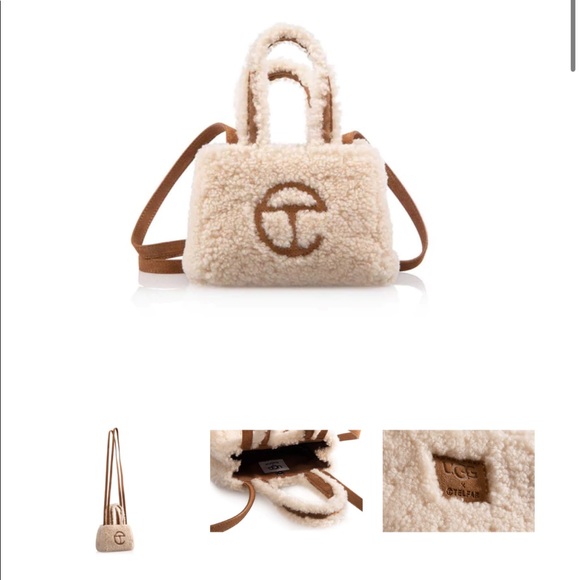 Ugg x telfar small reverse shopper natural NWT 🔥 - Picture 7 of 7